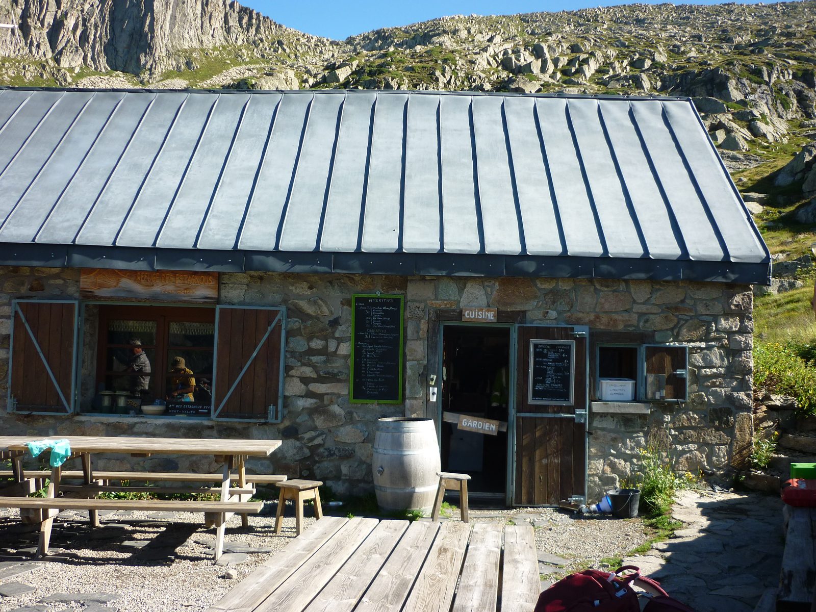 Refugio des Estagnous, en la travesía del Pass'Aran