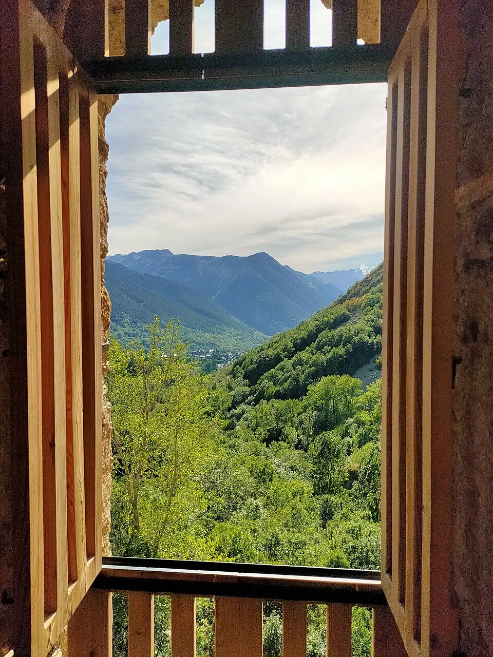 El valle de Unhòla — referencia visual de geología