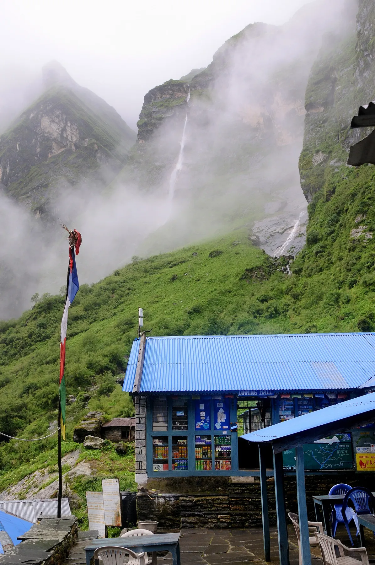 Chhomrong a Himalaya (2.920 m)