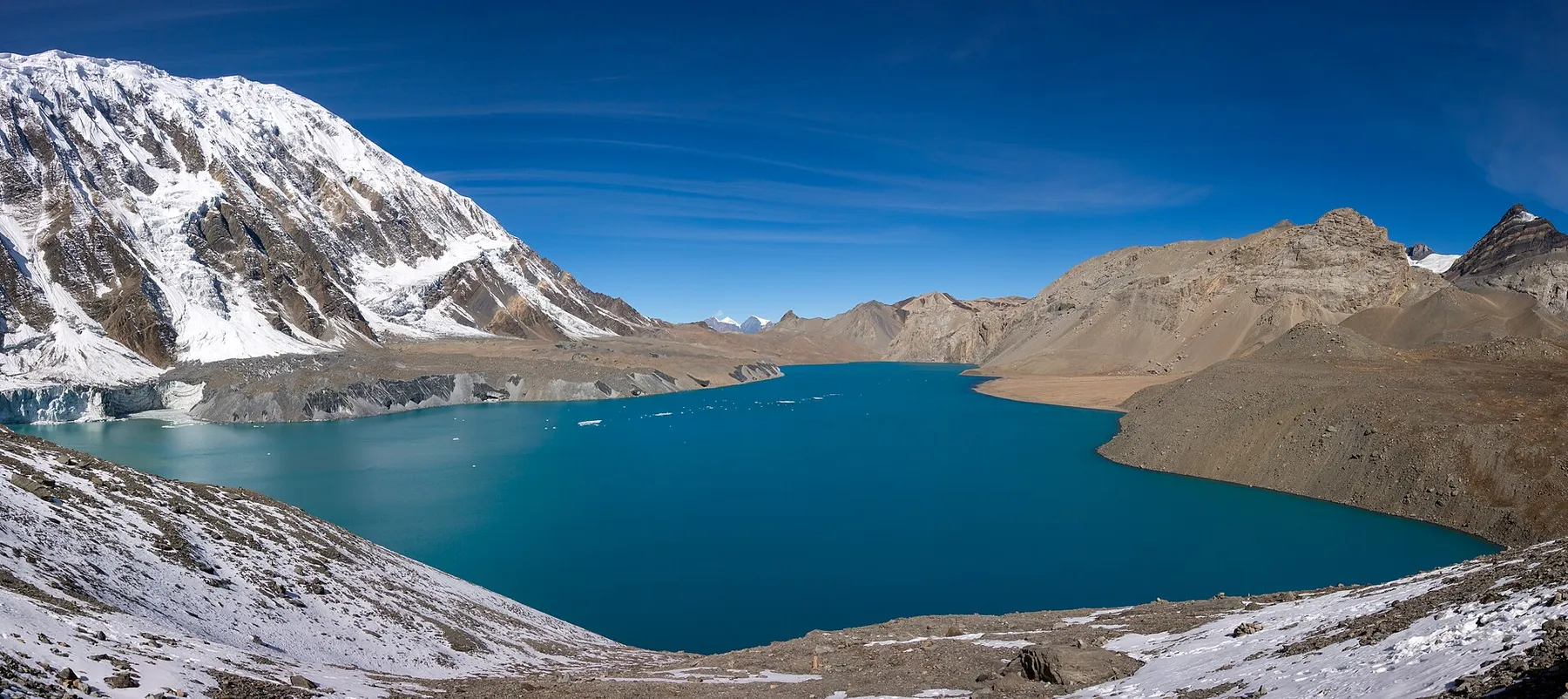 Lago Tilicho (4.920 m) y Sri Kharka (4.060 m)