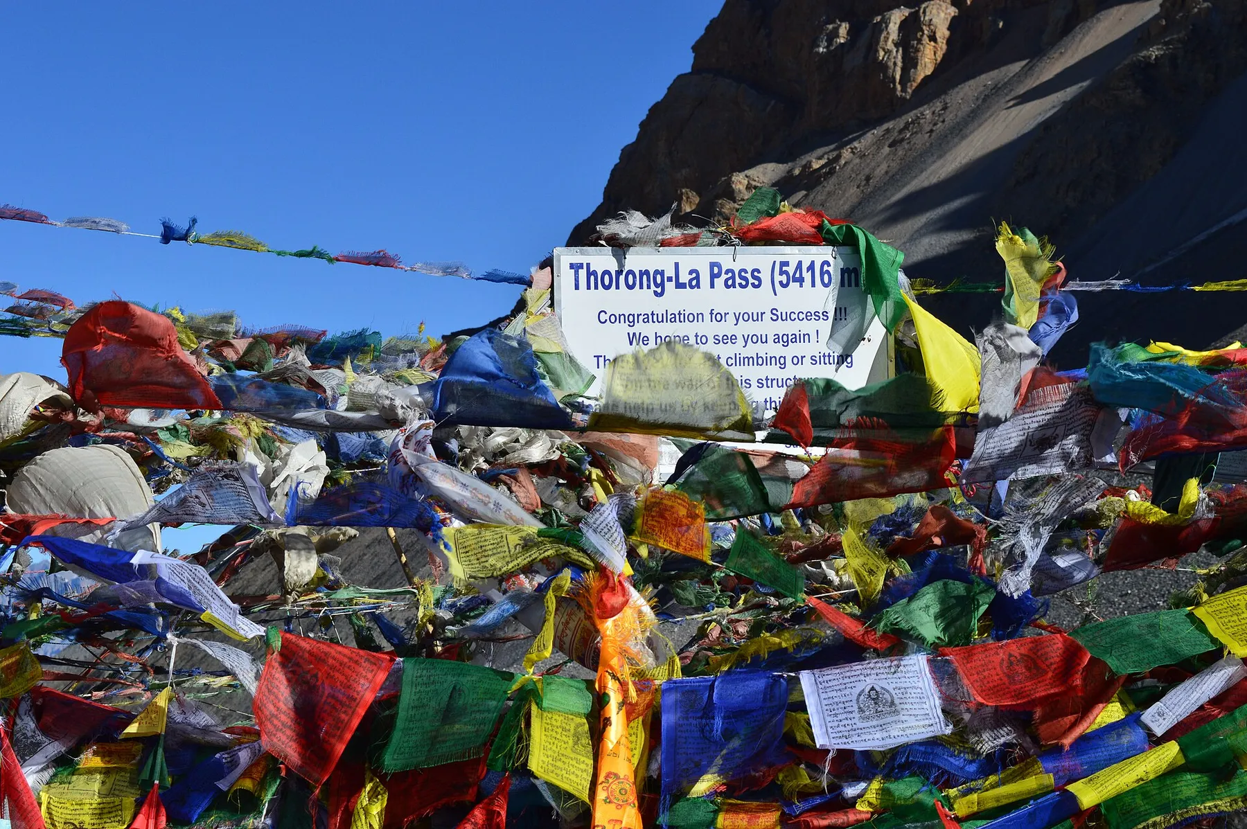 Thorong La (5.416 m) y Muktinath (3.760 m)