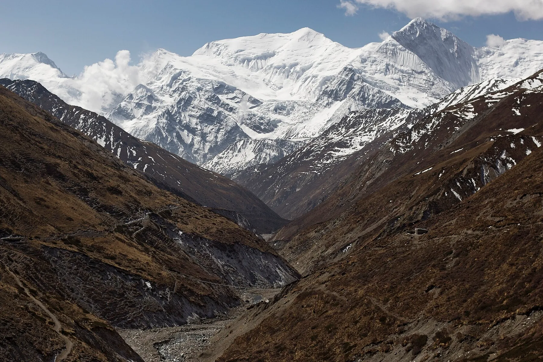 Sri Kharka a Ledar (4.200 m)