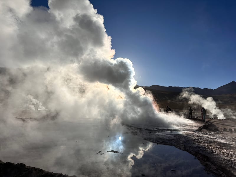 Géiseres del Tatio · fin del viaje