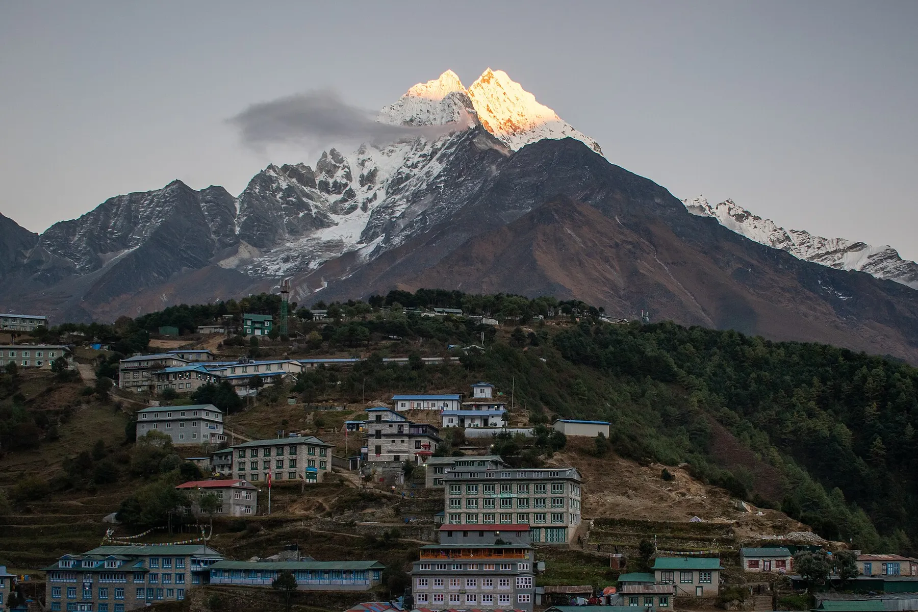 Namche Bazaar, capital sherpa