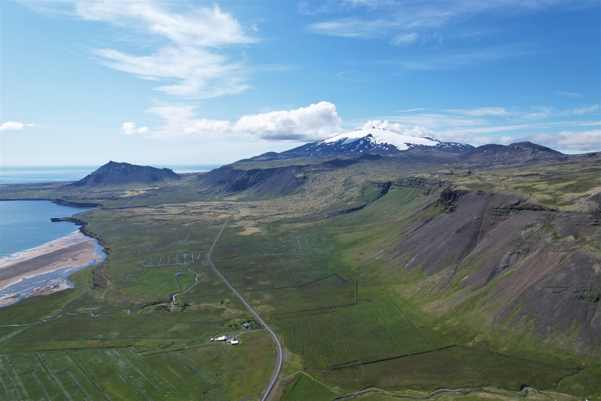 Paisaje costero de la península de Snæfellsnes