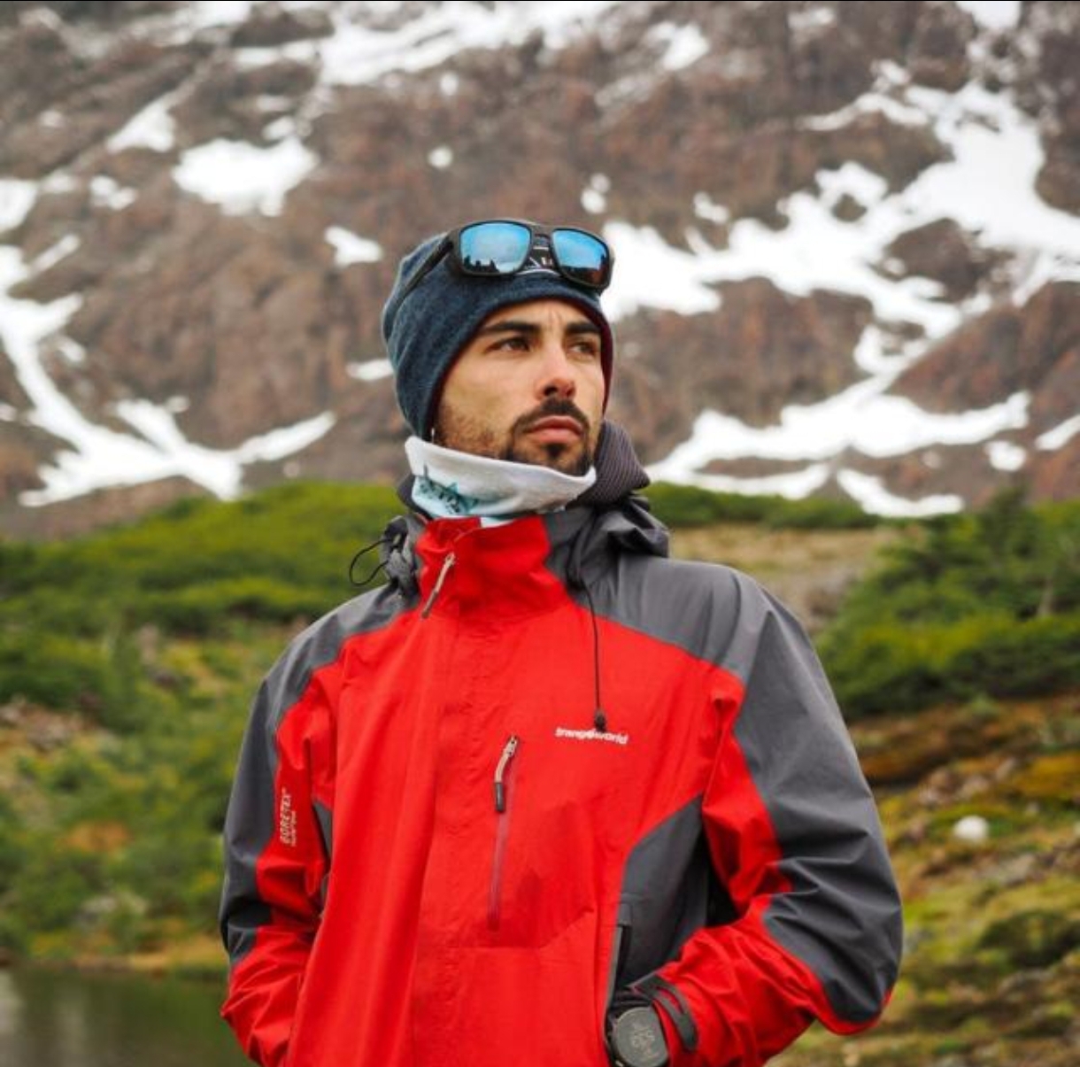 Javier Gil en la montaña