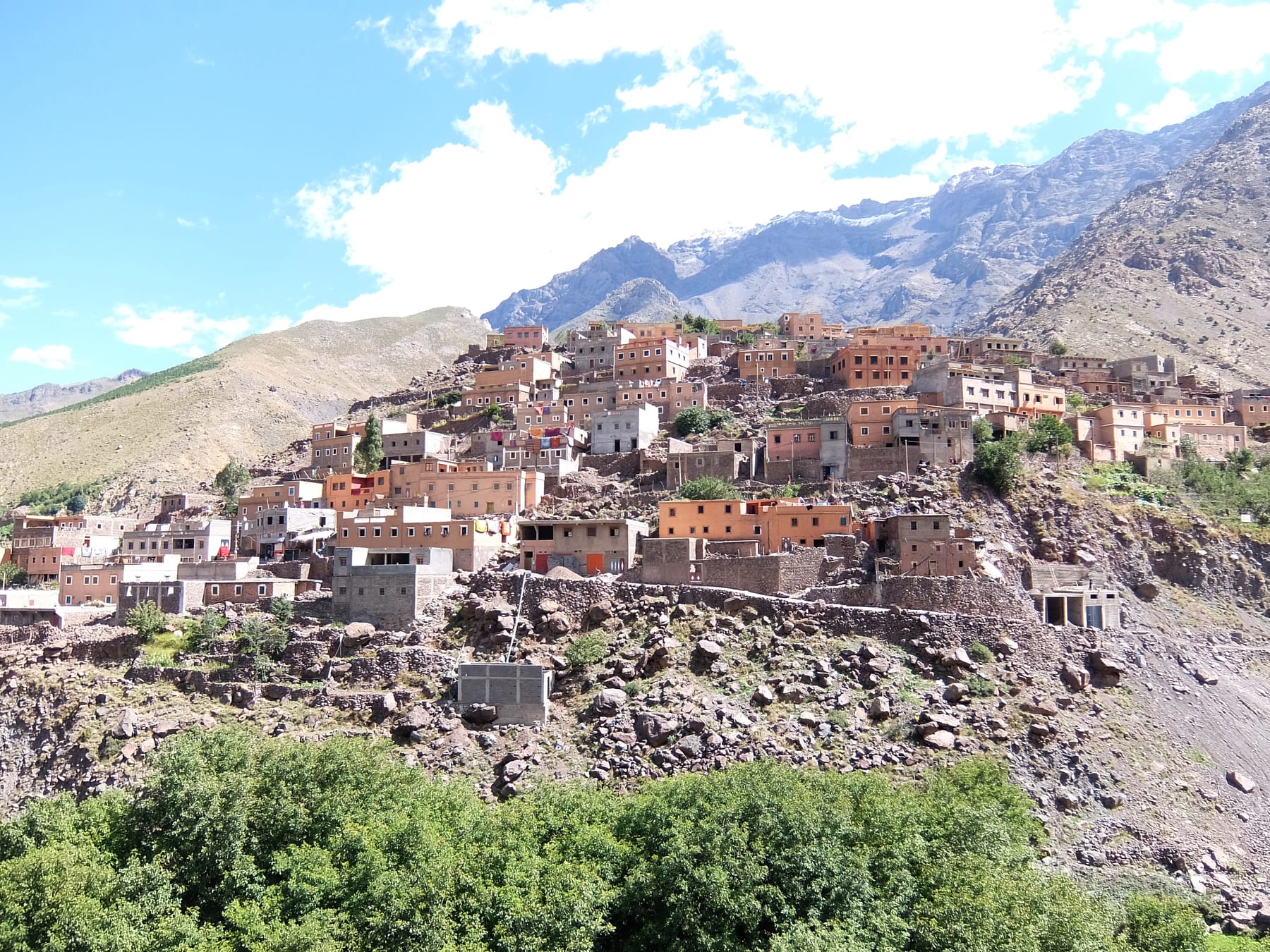 El pueblo de Aroumd, el último antes de la montaña