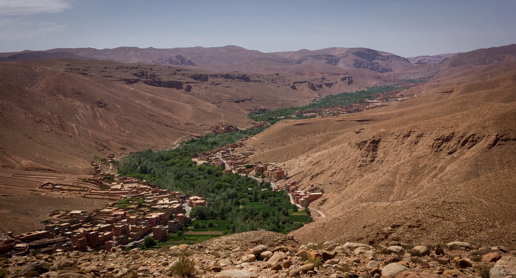 Amanecer en el desierto y ruta al Dades