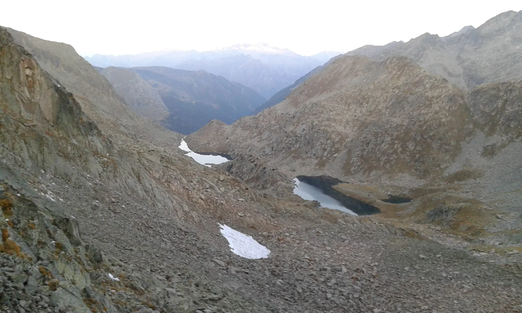 Cubetas glaciares — referencia visual de geología